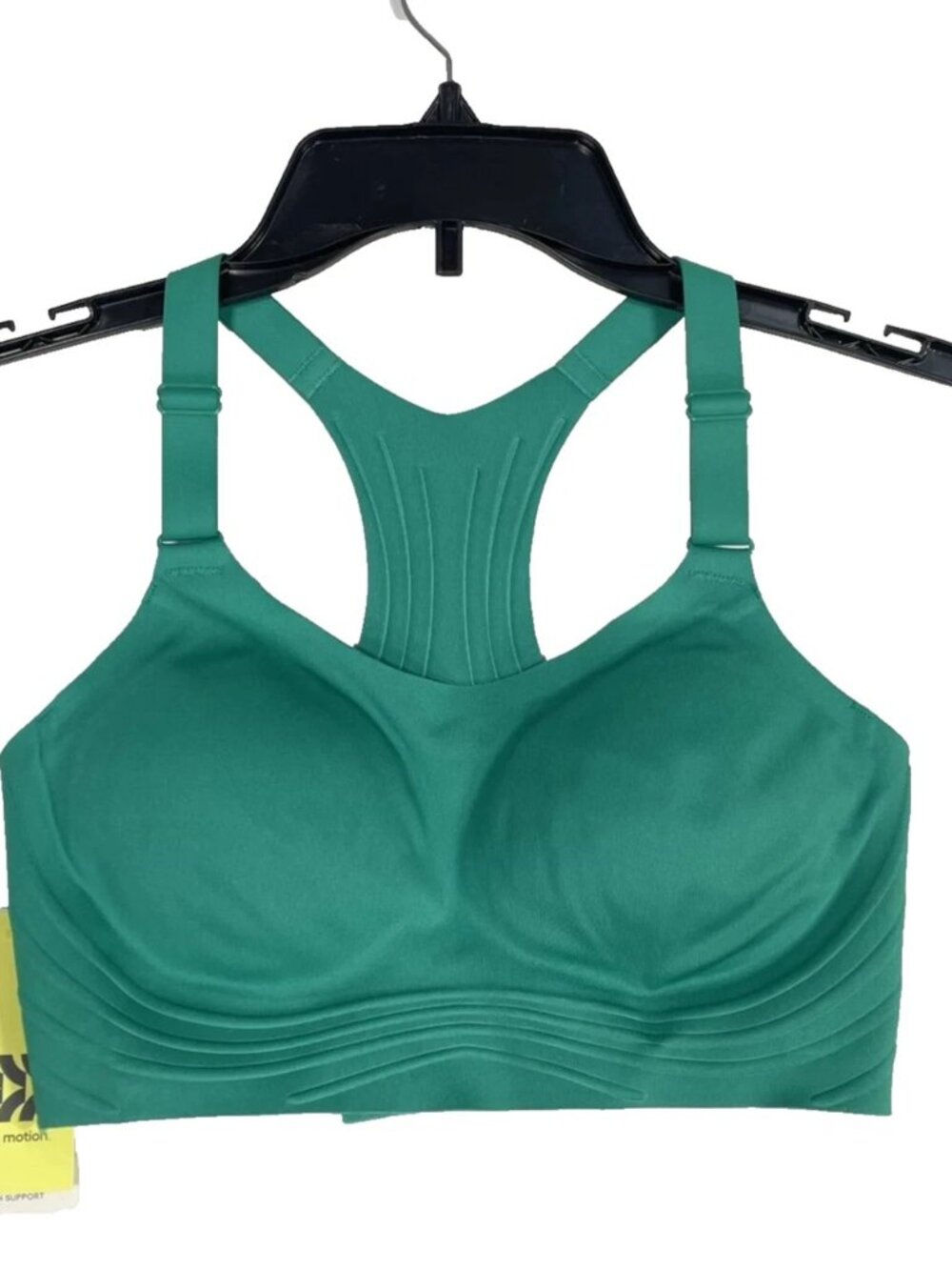 All In Motion Sports Bra, Sports Bra Molded-Pads Racerback High-Support, Large